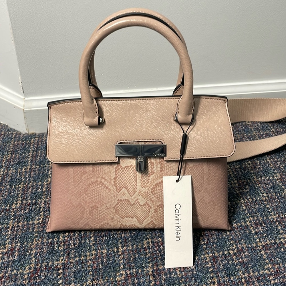 NWT Calvin Klein Becky Bag w/ dust bag
